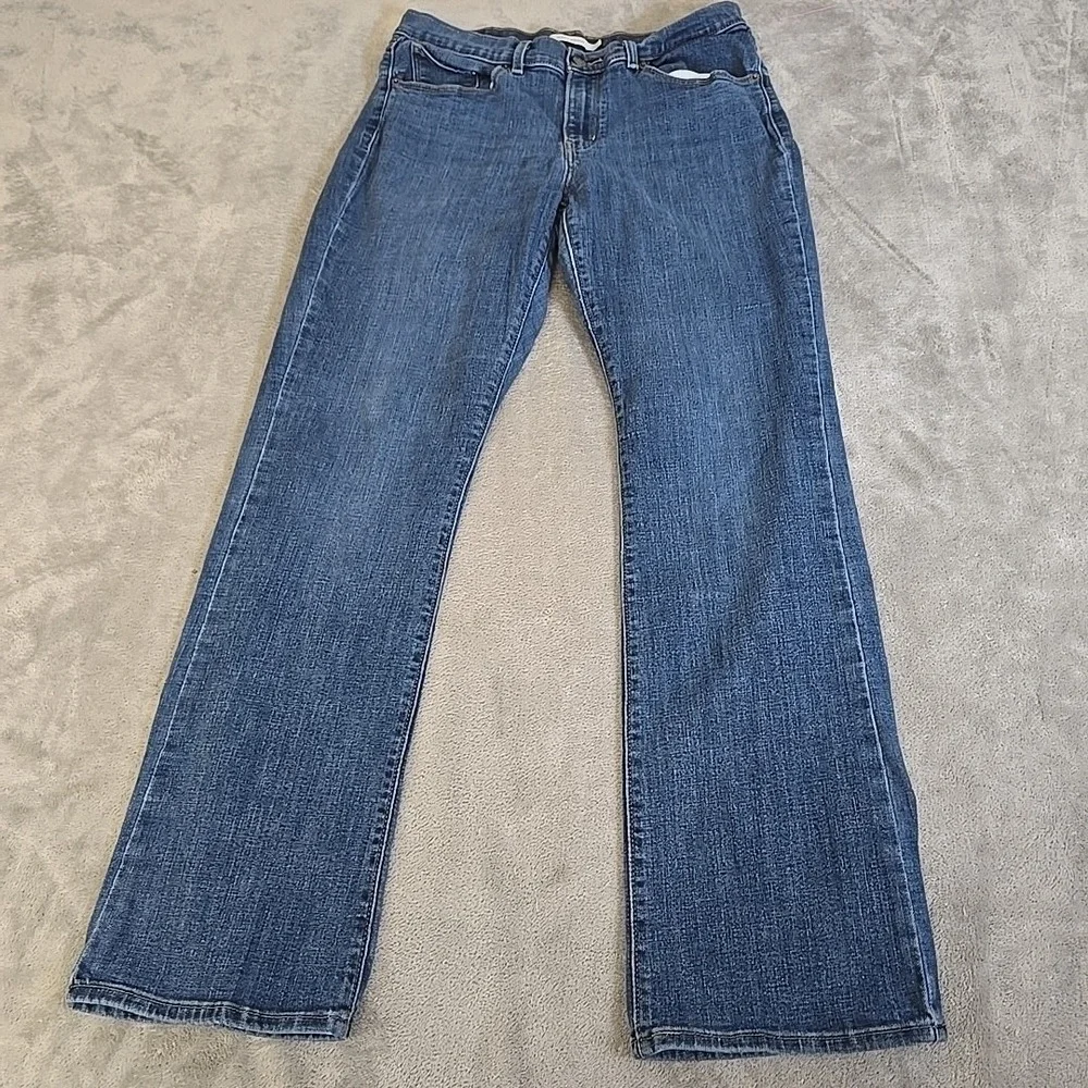 Levi's Classic Bootcut Jeans Womens‎ 10 Blue Mid Rise Medium Wash Stretch Denim
